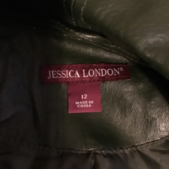 🔥NWOT, Jessica London,size 12, green, chest 18, sleeves=23, no buttons/pockets - Picture 4 of 4
